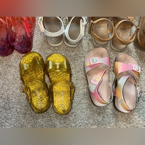 Toddler Girl Size 10 Sandals Shoe Lot - Picture 13 of 14